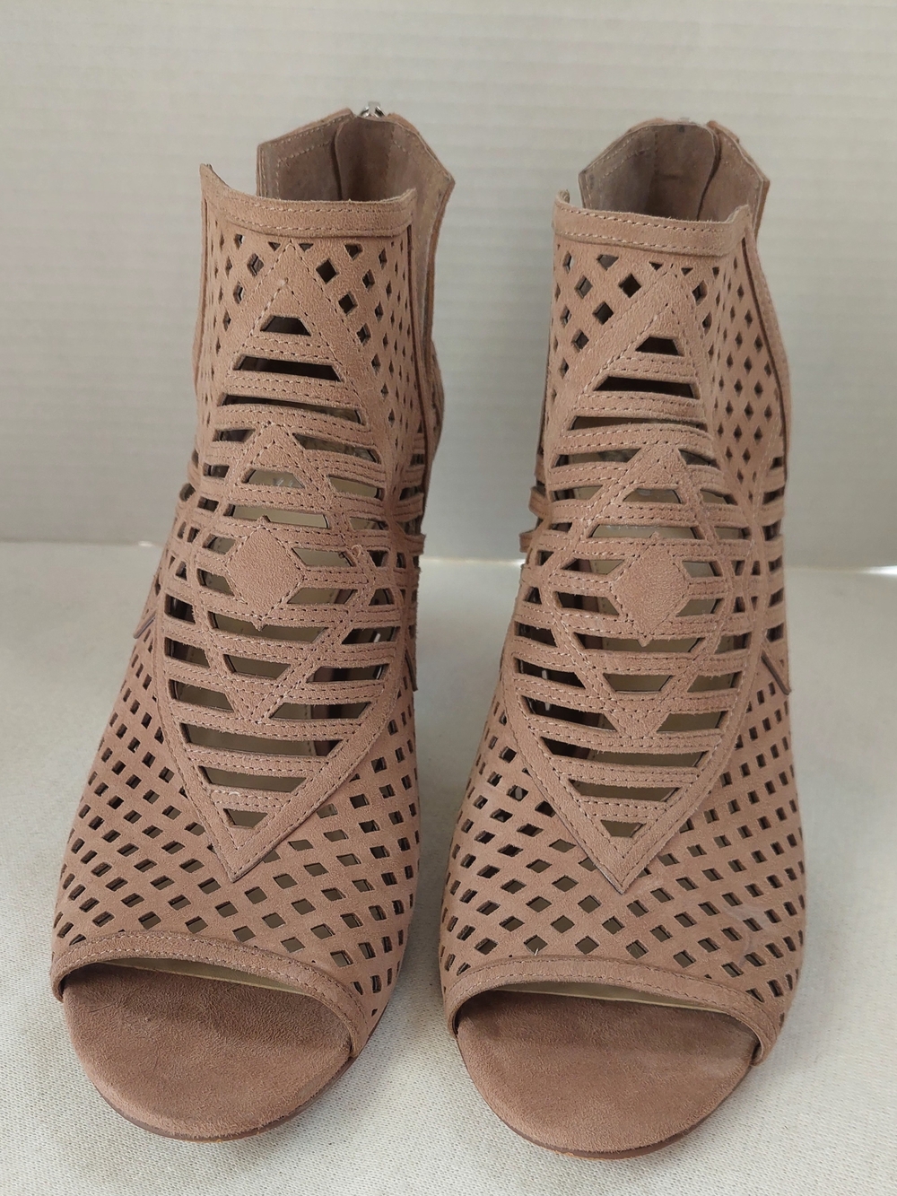 Vince Camuto Cut Out Peep-Toe Booties